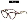 Nuevas Gafas de Sol de Moda para Mujer Estilo Ojo de Gato Protección Solar de Verano Templo con Personalidad Montura de Gafas con Perlas Huecas