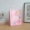 Gracias por pasar mi cumpleaños conmigo, Bolsas de Regalo Personalizadas, Bolsas de Papel Kraft para Fiestas Infantiles, Bolsas de Compra para Panadería