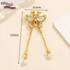 Colgante antiguo de oro estilo chino con cuenta de gota de aceite tridimensional, colgante con material para pulsera de cuentas DIY, collar, joyería