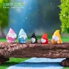 Nuevo producto transfronterizo: Figuras creativas de gnomos de Pascua, adorables adornos decorativos DIY, accesorios para colgar y decoraciones de paisajes en miniatura