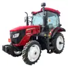 Trator Vermelho Oriental Mf504-7L Veículo de Transporte Todo-o-Terreno Multifuncional de Alta Eficiência Trator Agrícola de Quatro Rodas com Cultivador Rotativo