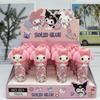 Pegamento sólido Sanrio Kulomi KT Cat, pegamento blanco, pegamento giratorio para papelería, para estudiantes