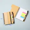 Caderno Espiral de Folhas Soltas, Notas Adesivas, Abas Marcadoras Personalizadas, Conjunto Combinado com Régua, Notas Adesivas Reutilizáveis, Feito Sob Medida em Pequenas Quantidades
