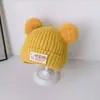 Gorros para Bebés y Niños Pequeños para Otoño e Invierno Engrosados Lindos de Rana para Bebé Niño y Niña Gorros de Lana Tejida a Prueba de Viento y Cálidos