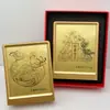 Adorno de marco de fotos de escritorio temático de zongzi del Festival del Bote del Dragón de oro puro 999, recuerdo, regalo promocional para transmisión en vivo, venta al por mayor