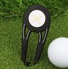 Accesorios de golf transfronterizos Tenedor Fruit Ridge multifuncional creativo de metal Marcador de bola Mark en stock
