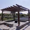 ¡Guau! Enrejado de Aleación de Aluminio Personalizado para Plantas Trepadoras de Uva en Exteriores, Soporte para Flores para Patio, Paisaje de Parque, Pasillo Largo, Cenador, Jardín