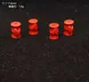 Accesorios de Arena Roja, Cuentas Hechas a Mano de Alta Calidad para DIY, Cuentas para Pulsera de Cinabrio Genuino, Accesorios Pequeños, Cuentas Sueltas al por Mayor