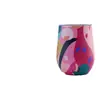 Suministro Directo Transfronterizo Exportación Taza Huevo Cáscara Huevo Exportación Acero Inoxidable 304 Copa Aislada Plástico Spray Vino Tinto Taza Huevo Forma U