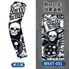 Manguitos de protección solar para tatuajes, manguitos transpirables para ciclismo al aire libre, diseño de tatuaje floral en el brazo, manguitos sin costuras, disponibles en stock
