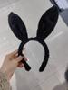 Diadema de Orejas de Conejo de Peluche para Accesorios para el Cabello para Actuación Escénica de Venta Caliente Adorno para la Cabeza para Adultos Pascua Halloween