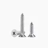 Fabricante Original Ka Hierro Níquelado Tornillos Autorroscantes de Cabeza Avellanada Phillips M1-M3 Tornillos Autorroscantes de Cabeza Plana Phillips Tornillos
