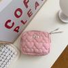 43291 Estilo Ins Bolsa de Cosméticos de Amor Bolsa de Armazenamento de Mão Carteira Bolsa Interna Portátil Bolsa de Mão Bolsa de Lavar