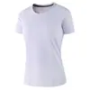 Camiseta de Verano Versátil de Hielo Fino de Manga Corta para Mujer, Top Casual Deportivo Ajustado Sin Costuras, Camisa Transpirable de Secado Rápido con Sensación Fresca
