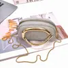 Lentejuelas Brillantes Moda Chic Temperamento Textura Decoración Metálica Nuevo Estilo Cadena de Banquete Caja de Mano Bolso de Mano Bolso de Mujer