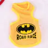 Chaleco para Mascota Batman Superman Ropa para Cachorro Teddy Primavera y Verano Ropa para Perro Pequeño Poodle Gato Ropa para Mascota