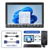 Pantalla de Coche de 10 pulgadas 7 pulgadas Vga/Hdmi/Bnc Imagen de Reversa Computadora Pantalla de Monitoreo de Camión de Alta Definición Navegación