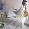 Colcha fina de aire acondicionado de amoníaco Jin con sensación fresca Clase A color sólido doble fibra de soja verano para dormir colcha fina lavable a máquina doble