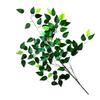 Simulación ramificación enverdecimiento hojas de árbol falso decoración ingeniería jardín pegamento árbol grande hojas de baniano paisajismo accesorios para actuación