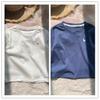 Camisetas Simples Bordadas de Desenho Animado para Meninos e Meninas, Manga Longa, Primavera e Outono, Estilo Coreano, Estilo Estrangeiro, Camisetas Básicas Versáteis de Algodão para Crianças