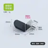Fabricantes fornecem diretamente almofada de esponja marrom com placa perfurada placa placa suporte suporte de placa para móveis acessórios de ferragens para móveis