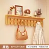 Perchero de Madera para Pared para Entrada, Diseño Creativo de Teclas de Piano, Perchero para Abrigos y Sombreros que Ahorra Espacio para la Entrada