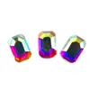 Venta caliente transfronteriza suela de goma k9 fondo plano forma de rhinestone color mágico AB broca para uñas pegatina para uñas DIY accesorios para funda de teléfono móvil