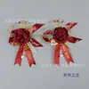 Novo Boutonnière de Casamento, Cerimônia de Casamento, Mestre de Cerimônias Noivo e Noiva Usando Boutonnière, Celebração de Abertura VIP Usando Broche