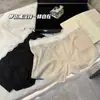 Pantalones de Seguridad Sin Costuras de Seda de Hielo de Dos en Uno para Mujer, Verano, Anti-Exposición para Mujer, Nuevo Estilo 2025, Entrepierna de Algodón Puro Antibacteriano 10A