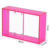Caixa de Exibição Bubble Mart Desktop Acrílico Armazenamento de Miniaturas Bar de Exibição Parede Rotativo Porta-Retrato Caixa Surpresa