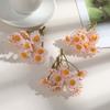 L5 Flores Artificiais de Arte Floral, Margaridas Simuladas, Flores e Plantas para Decoração de Casa, Acessórios DIY, Flores de Plástico, Arranjos de Flores de Seda