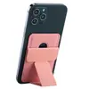 Directamente del Fabricante, Portatarjetas de Teléfono Plegable Magnético de 22 Piezas Ultra-Delgado de Piel PU con Fuerte Fuerza Magnética, Se Puede Añadir Logo