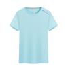Playera de cuello redondo transfronteriza de secado rápido para niños, personalizada de manga corta, para actividad entre padres e hijos, camisa publicitaria, ropa de grupo, ropa de trabajo, LOGO estampado