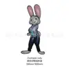 Globos de Zootopia Gary la Serpiente Judy Nick Globos de Papel de Aluminio Juguetes para Niños Conejo Oficial de Policía Decoración de Cumpleaños