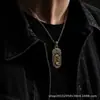 Colgante de fortuna de escala dorada cultural y creativo taoísta, collar de bendición Feng Shui auspicioso y suave, diseño original de nicho para hombres y mujeres