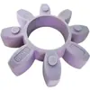 Acoplamiento de compresor de aire con tornillo almohadilla amortiguadora morada acoplamiento octagonal anillo de goma flor de ciruelo GR28 38 42 materia prima