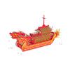 Quebra-Cabeça 3D de Madeira Criativo Brinquedo Série Navio de Guerra Barco Vermelho do Lago Sul Souvenir de Aniversário Barraquinha de Quebra-Cabeças Brinquedos Educacionais