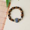 Estilo Nacional Criativo Pulseira de Cerâmica Feminina Estilo Étnico Artístico Novo Estilo Chinês Masculino Moda Pulseira Quiosque Joias Econômicas Tendência