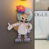 Imanes Giratorios para Refrigerador de Bob Esponja y Patricio Estrella, Sr. Decoraciones para Muebles, Coleccionables y Regalos Temáticos de Krabs de Xiaohongshu