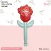 Novo produto transfronteiriço: Série Pequena Flor com Rosas, Balões de Presente para o Dia dos Namorados, para Decorações de Atividades de Jardim de Infância