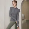 Jaqueta Esportiva de Veludo Quente de Alta Qualidade para Yoga Feminino Tamanho Plus, Fleece Fino para Corridas Matinais, Treinamento, Fitness, Manga Longa, Primavera Outono Novo