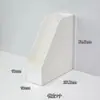 Vendas diretas do fabricante: Caixa organizadora de pasta de documentos de dupla camada com fecho tipo gravata borboleta para provas de estudantes e material de escritório, atacado transfronteiriço