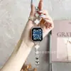 Correa de Acero Inoxidable Adecuada para Apple Iwatch11 Correa de Reloj Correa Applewatch9 Octava Generación Trébol de Cuatro Hojas S8