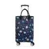 Artefacto para Comprar Verduras Carrito Pequeño Portátil para Comprar Verduras Bolsa de Compras Térmica Carretilla de Mano con Rueda Universal