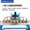 Máquina de Grabado CNC Procesamiento por Lotes CNC Doble Cabezal Independiente Carpintería Madera para Ataúd Material de Longevidad Relieve Máquina de Corte Integrada