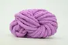 Hilo de Salchicha Pulgar Pulgar Pulgar Manta Tejida a Mano Cojín de Manta Tapiz DIY Material de Lana Decorativo Especial de Comercio Exterior