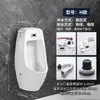 Urinol Inteligente Automático por Indução de Engenharia Montado na Parede Vertical Urinol Masculino Cerâmico Doméstico de Chão para Adultos