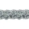 Ribete de Encaje Elástico de 6 cm para Bolsos y Decoraciones de Teléfono, Accesorios para el Cabello Hechos a Mano para DIY, Encaje Elástico