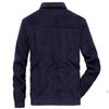 Jaqueta masculina de veludo cotelê larga, primavera e outono, tamanho grande, moda casual, 81988