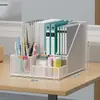 Prateleira de mesa de escritório prateleira de armazenamento de arquivos caixa de armazenamento de arquivos suprimentos de escritório Daquan prateleira de arquivos multicamadas A4